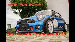 BMW Mini Felgen, Fahrwerke, &Uuml;berrollk&auml;fig und mehr. Mini wheels, suspension and rollcage