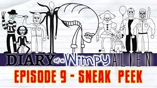 TEASER TRAILER: Diary of a Wimpy Alien 9 COMING SOON (Wimpy Kid / Alien / Horror Parody)
