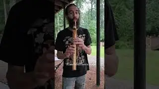 Native American Style Flute KEY of F# Rarebirdflutes #flute