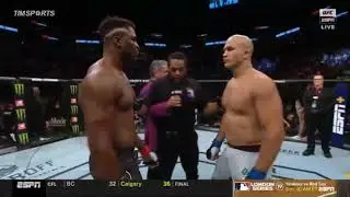Francis Ngannou vs Junior Dos Santos. UFC. Франсис Нганну vs Джуниор Дос Сантос полный бой