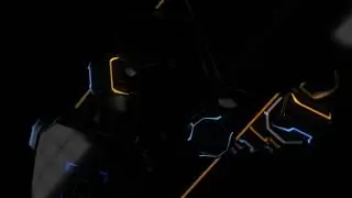 Blackcube abstract background