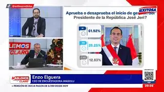 Encuesta nacional 2026: resultados de encuesta Imasolu - Enzo Elguera en Exitosa (2/12/2025)