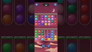 Game:Ball Sort iq Puzzle gameplay level 418 Up ❤️