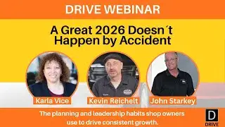 DRIVE Webinar - A Great 2026 Doesn&rsquo;t Happen by Accident