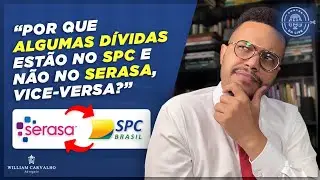 POR QUE ALGUMAS D&Iacute;VIDAS S&Oacute; EST&Atilde;O NO SPC E N&Atilde;O NO SERASA OU NO SERASA E N&Atilde;O NO SPC? Nome sujo