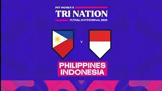 PFF Women's Tri-Nation Futsal Invitational 2023 - Philippines vs. Indonesia