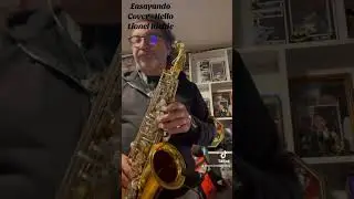 Ensayando un poquito con Lionel Richie - Hello #saxophone #lionelrichie