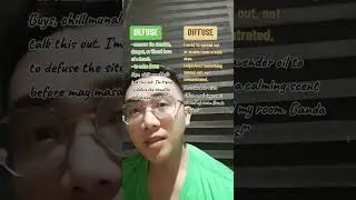 Defuse || Diffuse     #shortenglishvideo #edutok