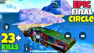 Every PUBG player will watch this ending FINAL CIRCLE in WATER !