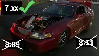 Turbo LSX New Edge Mustang Breaking Into The 7s! Parker of Teeth & Turbos