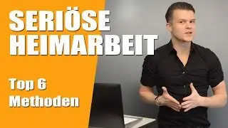Seri&ouml;se Heimarbeit ► Top 6 Nebenjob Methoden