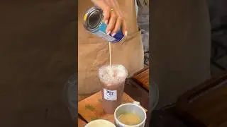 Street Skills ! Smile and Enjoy the Coffee - Thai Street Food #streetfood