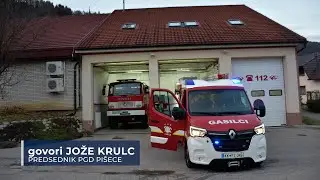 Novo gasilsko vozilo za PGD Pišece