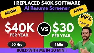 How I Built AI Resume Screener That Saves $40K/Year (Step-by-Step)