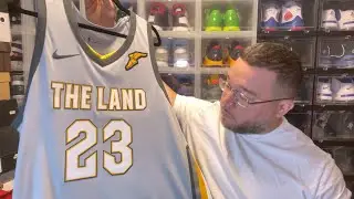 Lebron James Nike Authentic City Edition Cavs Jersey