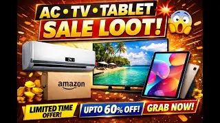 Biggest Electronics Sale Loot 💥 AC | TV | Samsung Tablet | Don&rsquo;t Miss!