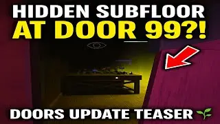 I Found a Hidden Subfloor at Door 99?! | DOORS Hotel Full Walkthrough + Funny Ending