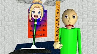Baldi's Basics BUT I Play as GOTTA SWEEP😂