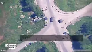 Ukraine - 21.06.2023. UA Artillery Damaged Russian Zemledeliye Mine-laying System. Zaporizhzhia.