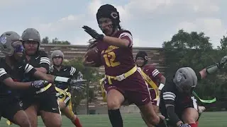 CPS student makes history with flag football scholarship