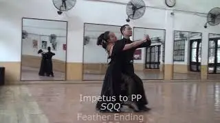 Slow Foxtrot - Thiếu nhi 2 - B&agrave;i thi đấu Quy định