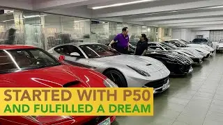 Started with a Capital of P50 and Fulfilled a Dream - From Bose, Racks, Super Cars, now Agri!