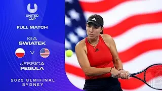 Iga Swiatek v Jessica Pegula Full Match | United Cup 2023 Semifinal