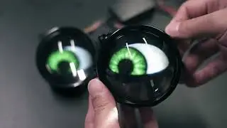 Devil's Eye DIY LED  Dynamic Lights 12v with remote control control Eyes Retrofit Kits