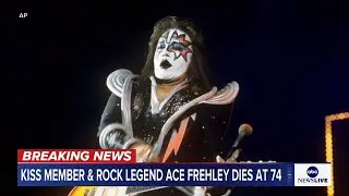 Ace Frehley, founding guitarist for KISS, dies at 74
