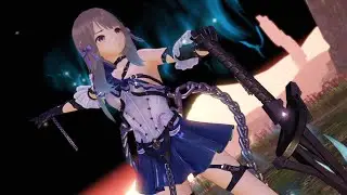 Hostile Lifeform BOSS Fight - BLUE REFLECTION TIE: Second Light English Walkthrough Part 5