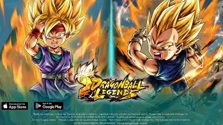 Super Saiyan Goku Jr. (LL) , Super Saiyan Vegeta Jr. (SP) Character Spotlight | DRAGON BALL LEGENDS