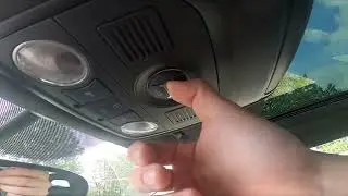 Как управлять люком в Volkswagen Scirocco III (2008&ndash;2017) &mdash; Открытие и закрытие люка