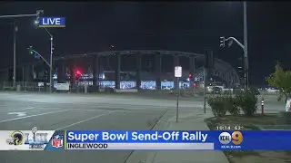 Rams Holding Super Bowl Send-Off Rally