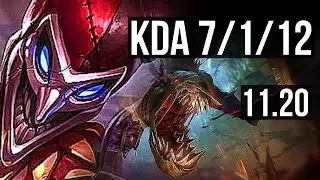 SHACO vs FIDDLESTICKS (JUNGLE) | 7/1/12, 700+ games, Godlike | EUW Grandmaster | v11.20
