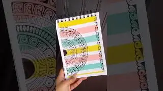 Pretty Little Baby 💗🌈💐 #mandaladesign #mandalapattern #drawing