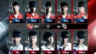 CJ vs SKT Game 2 Highlights - CJ ENTUS vs SK TELECOM T1 - LCK 2016 LOL Champions Korea Summer