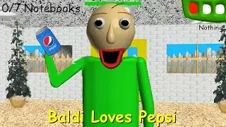 Балди любит Пепси — мод Baldi's Basics