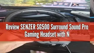 Review SENZER SG500 Surround Sound Pro Gaming Headset with Noise Cancelling Microphone - Soft Memory
