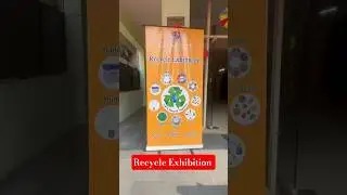 Recycling Exhibition ♻️ | Best Out of Waste School Project 🇮🇳