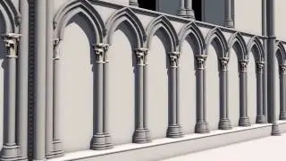 Crowland Abbey - stone fragments 3D visualisation