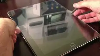 Защитное стекло премиум-класса GLAS.t для iPad &mdash; установка