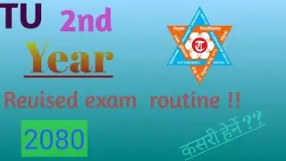 Bachelor 2nd year revised routine 2080@turoutine #tuexam#turesult#tu