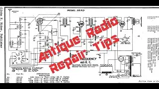 Antique Radio Repair Tips
