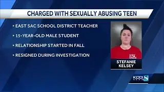 Iowa teacher accused of sexually abusing 15-year-old student
