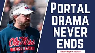 Ole Miss keeps key OL, adds more portal help at WR | Rebel Report podcast