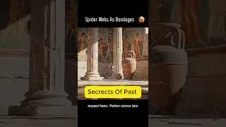👉 Ancient People Used Spider Webs to Heal Wounds?!