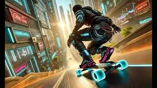 The Cyber Den - Da Skate Board Way 2.4 (Official Music Video)