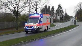 [ 4-Frontblitzer/ Gru&szlig;] Neuer RTW JUH Northeim+ NEF FB 4 LK Nom+ RTW ASB N&ouml;rten-Hardenberg