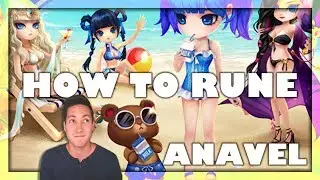 HOW TO RUNE ANAVEL (WATER OCCULT GIRL) | G3 SUMMONERS WAR REVIEW