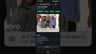 Cha Cha Slide fun at Google search